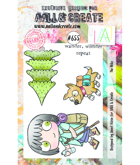 AALL & CREATE - 655 Stamp A7 The Hike