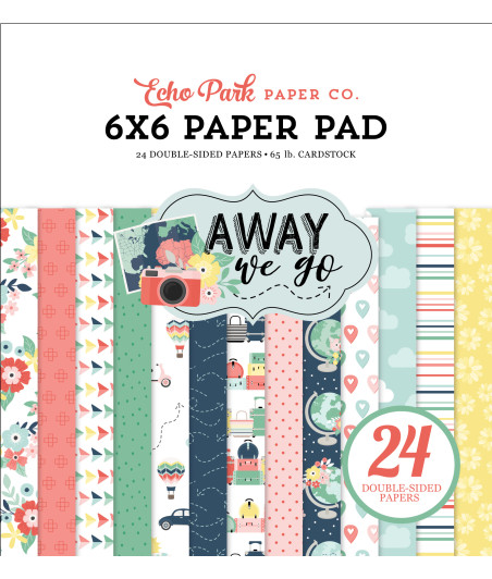 ECHO PARK - Away We Go 6x6 Inch Paper Pad