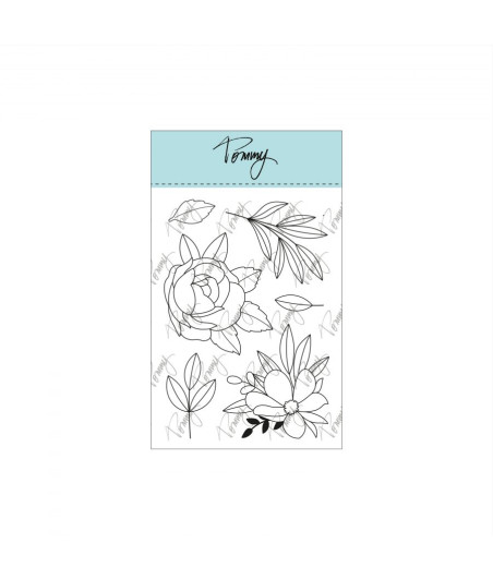 Tommy Clear Stamps Flowers