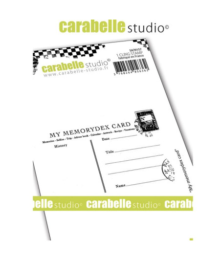 CARABELLE - Stamp A7 My Memorydex Card