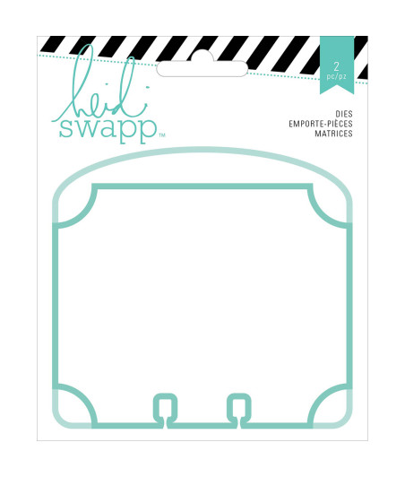 HEIDI SWAPP – Memorydex Dies 2/Pkg-Oval Top & Corner Dividers