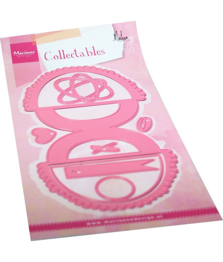 MARIANNE DESIGN - Collectables Bagtopper XOXO By Marleen