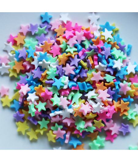 Dress My Craft Shaker Slices Multicoloured Stars 8g
