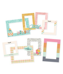 SIMPLE STORIES - Let's Go! Chipboard Frames