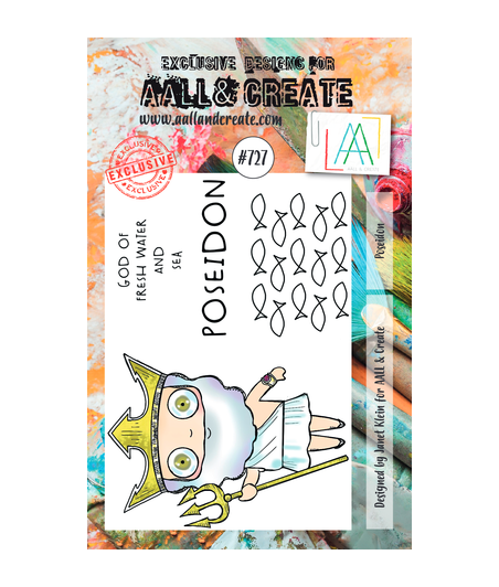 AALL & CREATE - 727 Stamp A7 Hestia