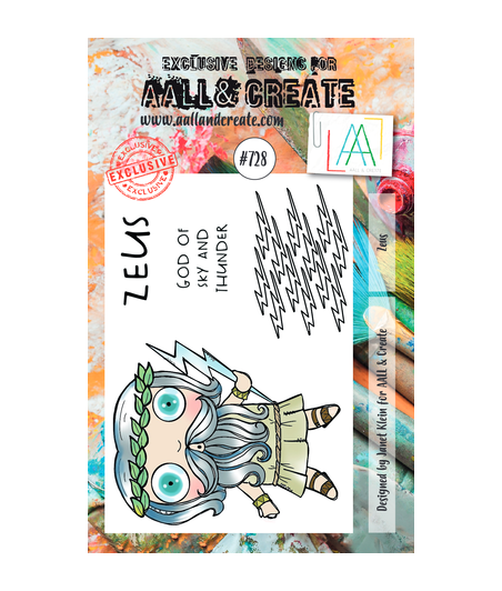 AALL & CREATE - 728 Stamp A7 Zeus