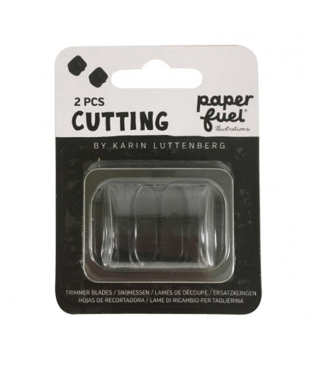 PAPERFUEL - Lame di taglierina 2pcs nere