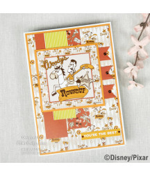 CREATIVE EXPRESSIONS - Toy Story 8x8 Inch Card Making Pad Disney Disney