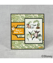 CREATIVE EXPRESSIONS - The Jungle Book 8x8 Inch Card Making Kit Disney