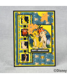 CREATIVE EXPRESSIONS - The Lion King 8x8 Inch Card Making Kit Disney