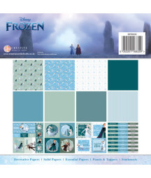 CREATIVE EXPRESSIONS - Frozen 8x8 Inch Card Making Pad Christmas