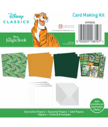 CREATIVE EXPRESSIONS - The Jungle Book 6x6 Inch Card Making Kit