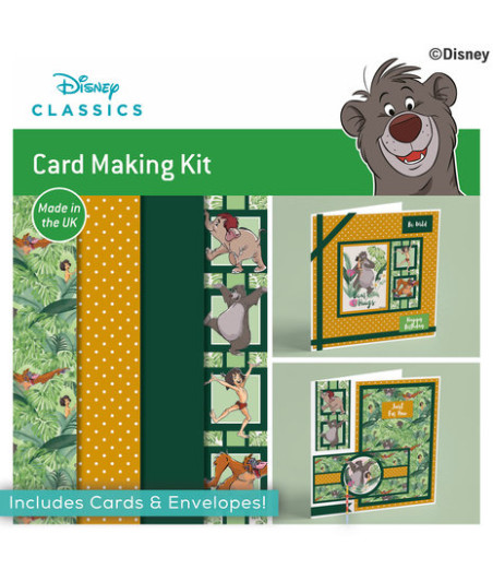 CREATIVE EXPRESSIONS - The Jungle Book 6x6 Inch Card Making Kit