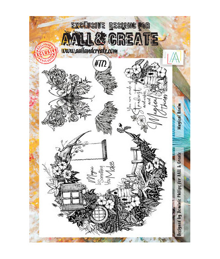 AALL & CREATE - 772 Stamp A4 Magical Realm