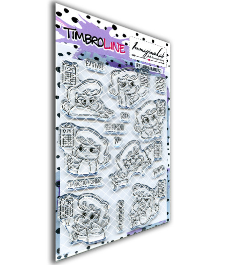 TimbroLINE - Scrappolina planner by Laura Ranuzzi