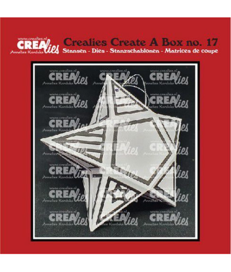 CREALIES - A Box no. 17 Sterdoosje CCAB17 12x11,5x6cm