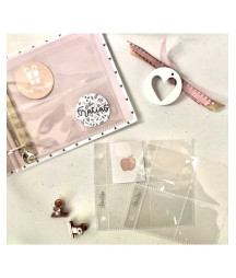 RITA RITA - Pack de fundas 4x4" 4 bolsillos para Rita's Diary