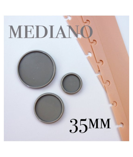 Disco MEDIANO para encuadernar grigio
