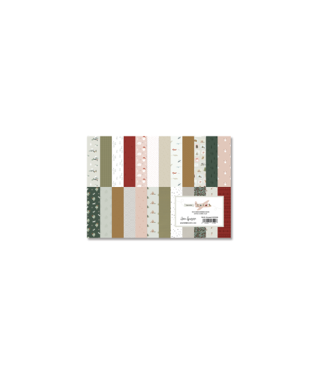 LORA BAILORA - Paper pad 24 papeles estampados a una cara 15,2x20,3 cm POSTCARDS