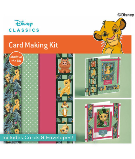 CREATIVE EXPRESSIONS - The Lion King 6x6 Inch Card Making Kit  Disney