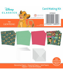 CREATIVE EXPRESSIONS - The Lion King 6x6 Inch Card Making Kit  Disney