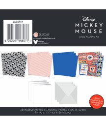 CREATIVE EXPRESSIONS - Mickey Mouse 6x6 Inch Card Making Kit Disney