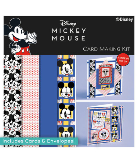 CREATIVE EXPRESSIONS - Mickey Mouse 6x6 Inch Card Making Kit Disney