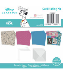 CREATIVE EXPRESSIONS - 101 Dalmatians 6x6 Inch Card Making Kit Disney