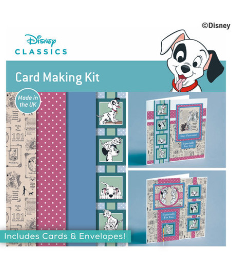 CREATIVE EXPRESSIONS - 101 Dalmatians 6x6 Inch Card Making Kit Disney