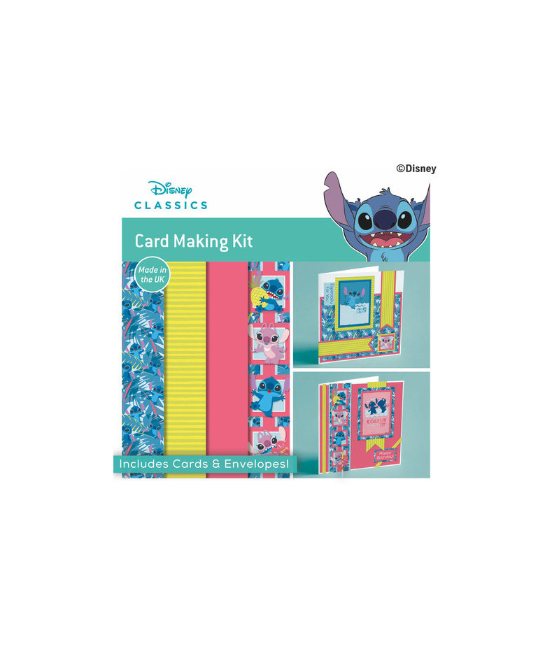 CREATIVE EXPRESSIONS - Lilo & Stitch 6x6 Inch Card Making Kit Disney