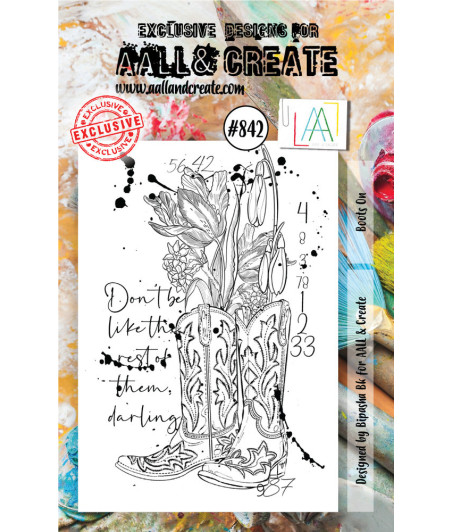 AALL & CREATE - Stamp Set A7 Boots On