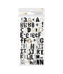 AMERICAN CRAFTS - Thickers Print Shop Alpha (158pcs)