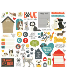 SIMPLE STORIES - Pet Shoppe Dog Bits & Pieces