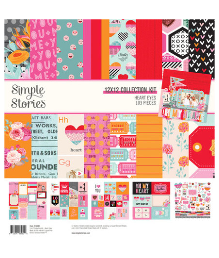 SIMPLE STORIES - Heart Eyes Collection Kit