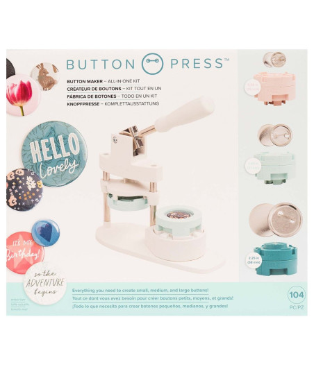 WE R  MEMORY KEEPERS - Button press kit