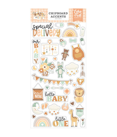 ECHO PARK - Our Baby Chipboard Accents