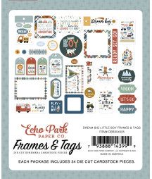 ECHO PARK - Dream Big Little Boy Frames & Tags
