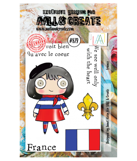 AALL & CREATE - 879 Stamp A7 France