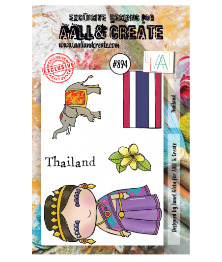 AALL & CREATE - 894 Stamp A7 thailand