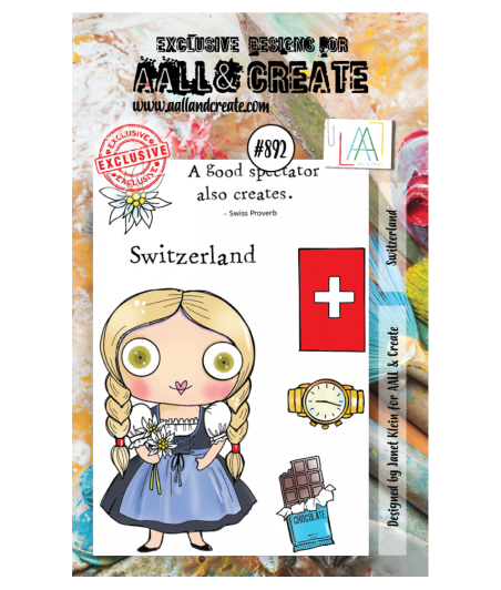 AALL & CREATE - 892 Stamp A7 switzerland