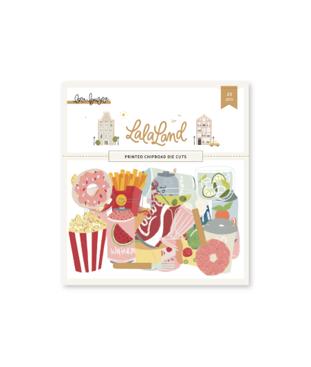 LORA BAILORA -  Die cuts chipboard LALA LAND