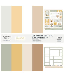 FLORILEGES - Kit papier uni...