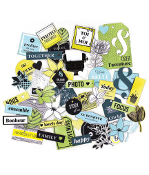 FLORILEGES - Die Cuts YELLOW