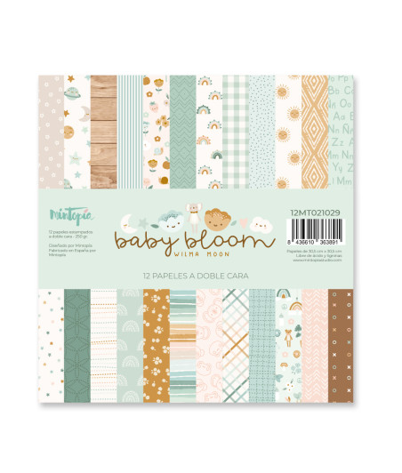 MINTOPIA - Stack 12"x12" Baby Bloom Doble cara