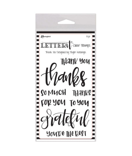 RANGER -  LETTER IT STAMP SET: THANK YOU