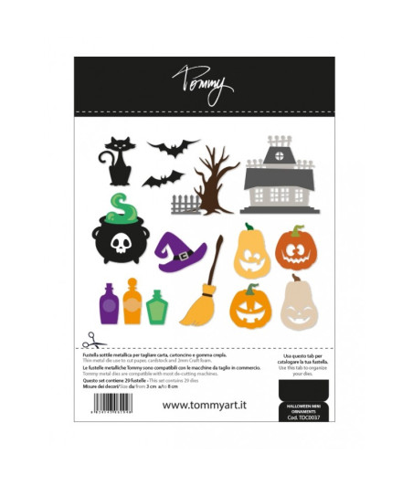 TOMMY - Halloween Mini Ornaments