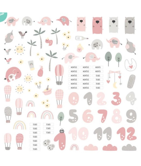 MODASCRAP DIE CUT - HELLO SWEET GIRL