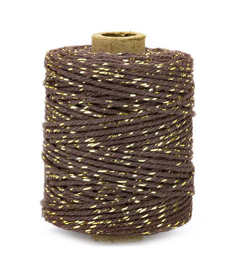 VIVANT - Twine 2 mm x 50 m - gold / brown