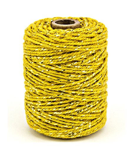 VIVANT - Twine 2 mm x 50 m - gold / ocrer