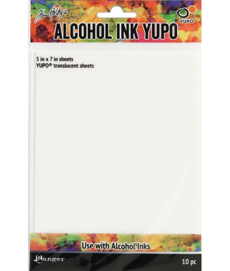 Ranger - Alcohol ink Yupo paper Translucent 12x17cm 10pcs